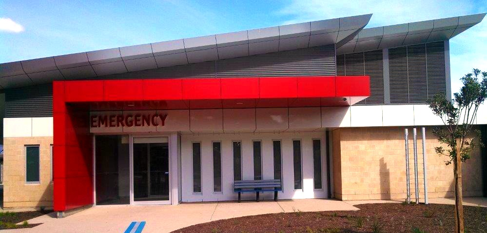 Berri Hospital external painting refresh