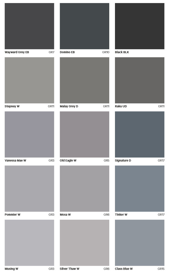 dulux external greys