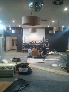 Painting job underway. Great prices, superior master painters at ework